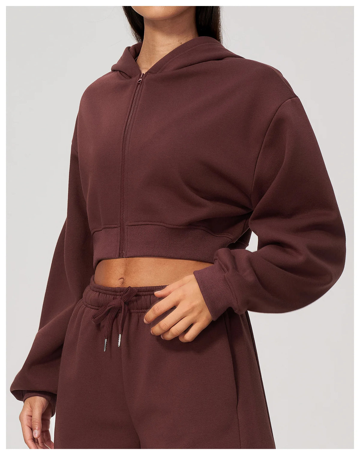 Loose Yoga Shirts Women's Keep Warm Gym Fitness Zipper Long Sleeve Outdoor Running Cycling Jacket Female Workout Long Shirts — view 23