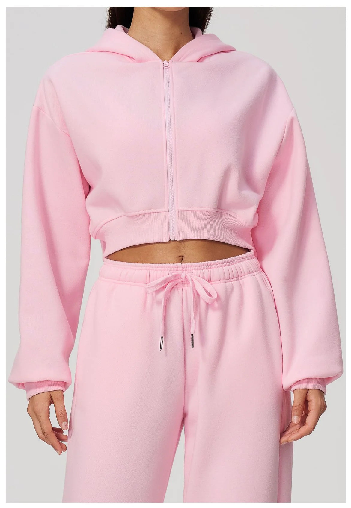 Loose Yoga Shirts Women's Keep Warm Gym Fitness Zipper Long Sleeve Outdoor Running Cycling Jacket Female Workout Long Shirts — view 12