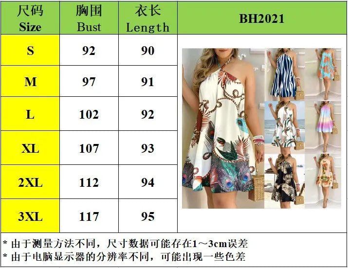 Women's Floral Print Halter Neck Boho Dress Backless Spring Summer Casual Elegant Gown for Party And Wedding — view 2