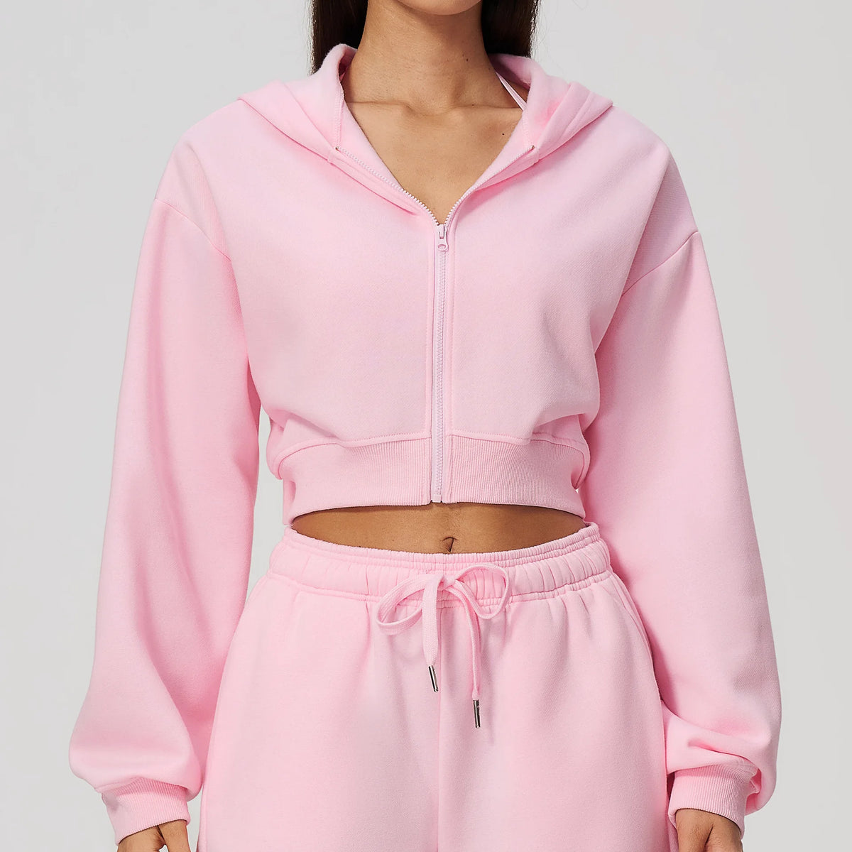 Loose Yoga Shirts Women's Keep Warm Gym Fitness Zipper Long Sleeve Outdoor Running Cycling Jacket Female Workout Long Shirts — view 45