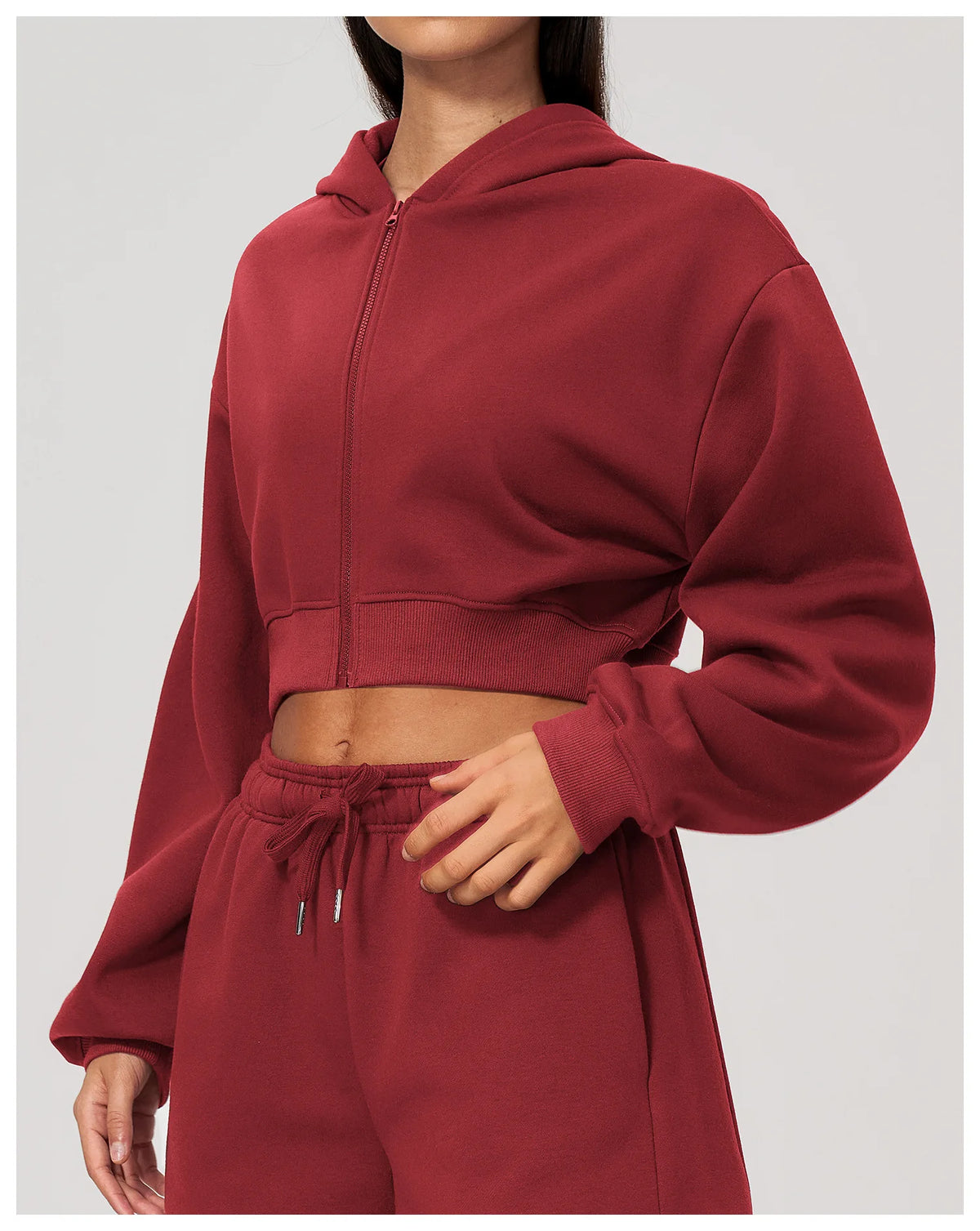 Loose Yoga Shirts Women's Keep Warm Gym Fitness Zipper Long Sleeve Outdoor Running Cycling Jacket Female Workout Long Shirts — view 28